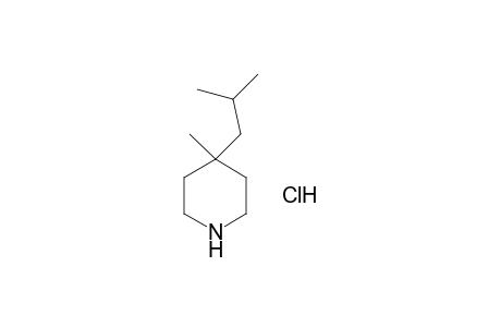 4-isobutyl-4-methylpiperidine, hydrochloride