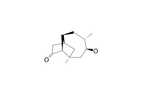 (1S*,3S*,6R*,7S*,9S*,10S*)-10-HYDROXY-1,9-DIMETHYLTRICYCLO-[5.4.0.0-(3,7)]-UNDECAN-5-ONE