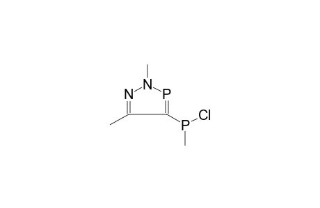 4-[CHLORO-(METHYL)-PHOSPHINO]-2,5-DIMETHYL-2H-1,2,3-SIGMA(2)-DIAZAPHOSPHOLE