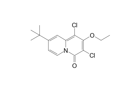 1,3-Dichloro-2-ethoxy-8-(1,1-dimethylethyl)-4H-4-quinolizinone