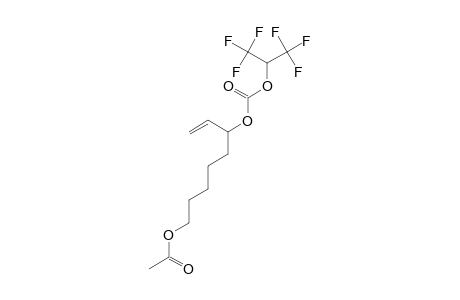 6-([[2,2,2-TRIFLUORO-1-(TRIFLUOROMETHYL)-ETHOXY]-CARBONYL]-OXY)-OCT-7-EN-1-YL-ACETATE