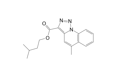 Isopentyl 5-methyl-[1,2,3]triazolo[1,5-a]quinoline-3-carboxylate