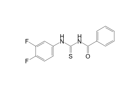 1-benzoyl-3-(3,4-difluorophenyl)-2-thiourea