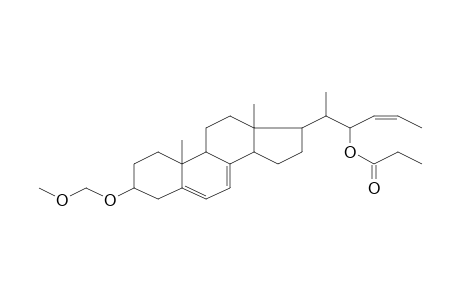 PROPIONIC ACID 1-[1-(3-METHOXYMETHOXY-10,13-DIMETHYL-2,3,4,9,10,11,12,13,14,15,16,17-DODECAHYDRO-1H-CYCLOPENTA[A]PHENANTHREN-17-YL)-