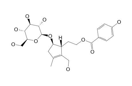 3-O-(4-HYDROXYBENZOYL)-10-DEOXYEUCOMMIOL-6-O-BETA-D-GLUCOPYRANOSIDE