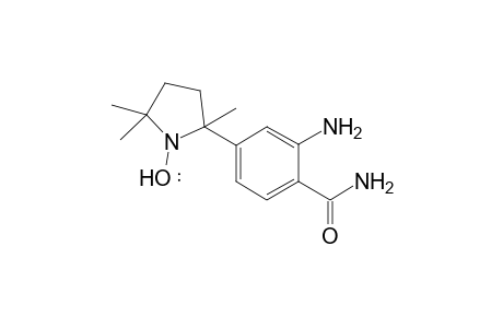 2-Amino-4-(1-oxyl-2,5,5-trimethylpyrrolidin-2-yl)benzamide radical