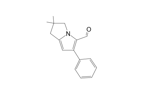 2,2-Dimethyl-6-phenyl-2,3-dihydro-1H-pyrrolizin-5-carbaldehyde