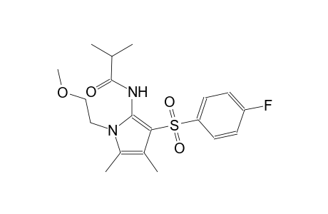 propanamide, N-[3-[(4-fluorophenyl)sulfonyl]-1-(2-methoxyethyl)-4,5-dimethyl-1H-pyrrol-2-yl]-2-methyl-