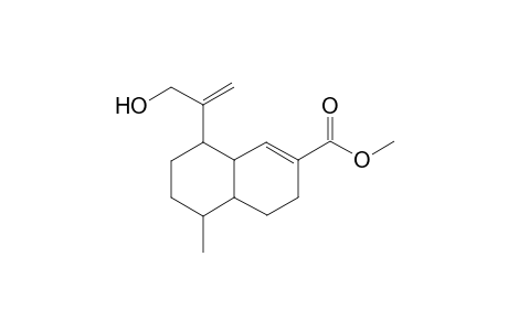 Methyl 3,4,5,6,7,8,8a-octahydro-8-[1-(hydroxymethyl)ethenyl]-5-methyl-2-naphthalenecarboxylic acid ester