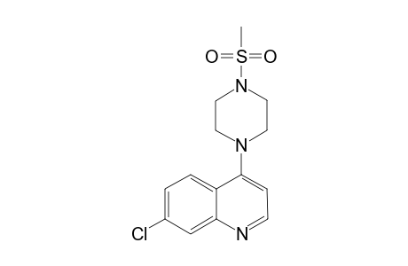 7-Chloro-4-(4-methanesulfonylpiperazin-1-yl)quinoline