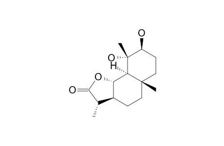 3-BETA,4-ALPHA-DIHYDROXY-5-ALPHA,11-BETA-H-EUDESMAN-6-ALPHA,12-OLIDE