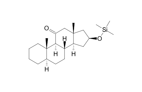 5.ALPHA.-ANDROSTAN-16.BETA.-OL-11-ONE-TRIMETHYLSILYL ETHER