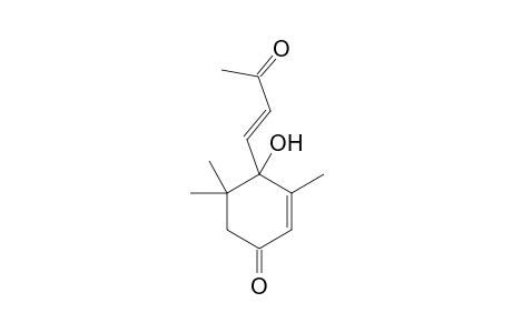 4-(3-Oxo-1-butenyl)-4-hydroxy-3,5,5-trimethyl-2-cyclohexen-1-one