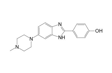 4-[5'-(4''-METHYL-PIPERAZIN-1''-YL)-1H-BENZIMIDAZOL-2'-YL]-PHENOL