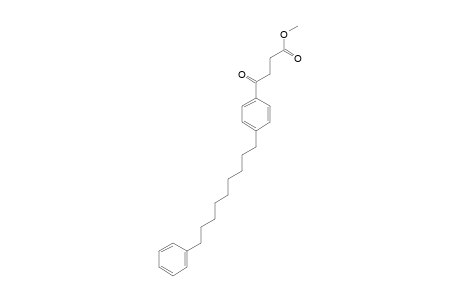 Methyl 4-oxo-4-[4-(9-phenylnonyl)phenyl]butanoate