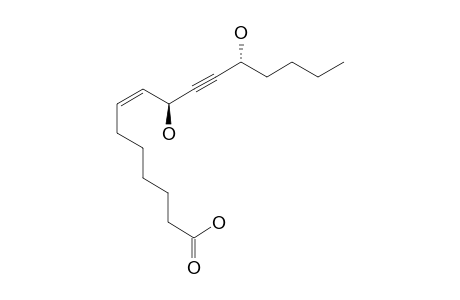 GALLICYNOIC_ACID_C;(Z)-9,12-DIHYDROXYHEXADEC-7-EN-10-YNOIC_ACID