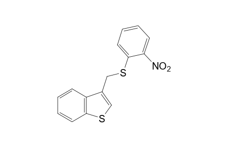 3-{[(o-nitrophenyl)thio]methyl}benzo[b]thiophene