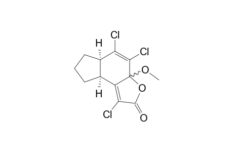 (5A-ALPHA,8A-ALPHA)-1,4,5-TRICHLORO-3A,5A,6,7,8,8A-HEXAHYDRO-3A-METHOXY-2H-INDENO-[5,4-B]-FURAN