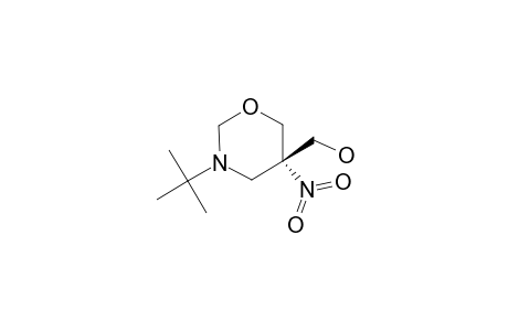 3-TERT.-BUTYL-5-HYDROXYMETHYL-5-NITROTETRAHYDRO-1,3-OXAZINE