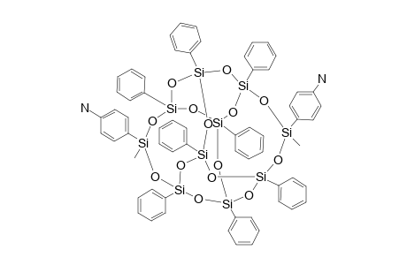 (TRANS)-DDSQ(P-AP)(ME);(TRANS)-[(PARA-AMINOPHENYL)-METHYLSILYL]-BRIDGED-PHENYL(8)-DOUBLE-DECKER-SILSESQUIOXANE