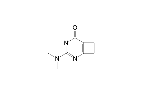 3-DIMETHYLAMINO-2,4-DIAZABICYCLO-[4.2.0]-OCTA-1-(6),2-DIEN-5-ONE