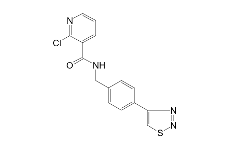 2-chloro-N-[p-(1,2,3-thiadiazol-4-yl)benzyl]nicotinamide