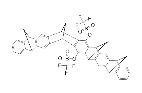 8,19-BIS-TRIFLUOROMETHANSULFONOXY-5,7,9,11,16,18,20,22-OCTAHYDRO-5,22:7,20:9,18:11,16-TETRAMETHANONONACENE