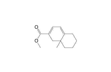 2-Naphthalenecarboxylic acid, 1,5,6,7,8,8a-hexahydro-8a-methyl-, methyl ester, (.+-.)-