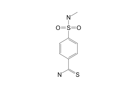 p-(methylsulfamoyl)thiobenzamide