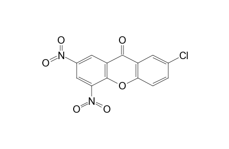 7-Chloro-2,4-dinitroxanthen-9-one