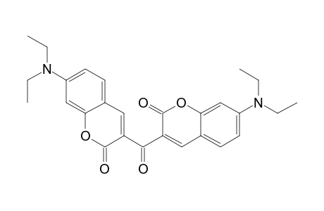 2H-1-Benzopyran-2-one, 3,3'-carbonylbis[7-(diethylamino)-