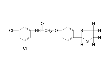 3',5'-dichloro-2-[p-(1,3-dithiolan-2-yl)phenoxy]acetanilide