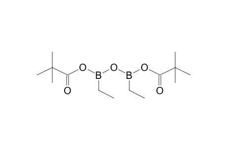 1,3-Bis[(2,2-dimethylpropanoyl)oxy]-1,3-diethyldiboroxane