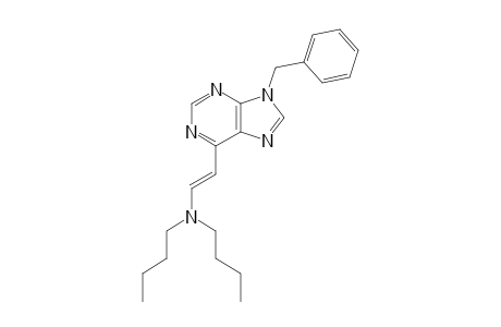 (E)-9-BENZYL-6-[2-(DIBUTYLAMINO)-VINYL]-PURINE