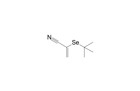 2-(tert-butylseleno)-2-propenenitrile