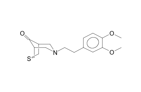 7-(META,PARA-DIMETHOXYPHENETHYL)-1-THIA-7-AZABICYCLO[3.3.1]NONAN-9-ONE