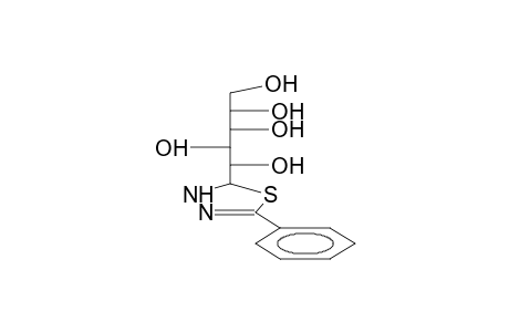 GLUCOSE, THIOBENZOYLHYDRAZONE (THIADIAZOLINE FORM)