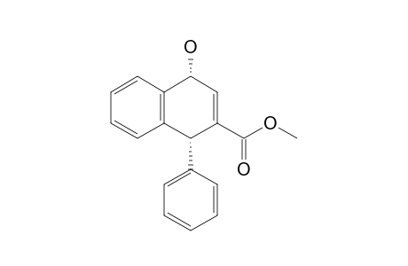 methyl (1R,4R)-4-hydroxy-1-phenyl-1,4-dihydronaphthalene-2-carboxylate