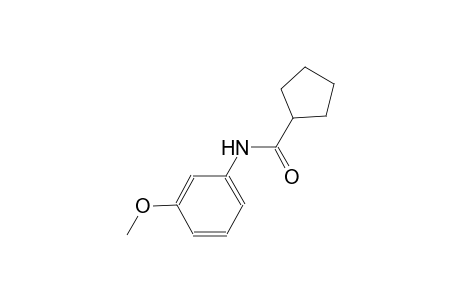 N-(3-methoxyphenyl)cyclopentanecarboxamide