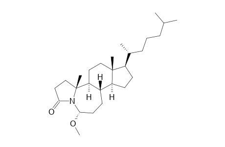 4-AZA-5-METHOXY-A-NOR-B-HOMOCHOLESTAN-3-ONE