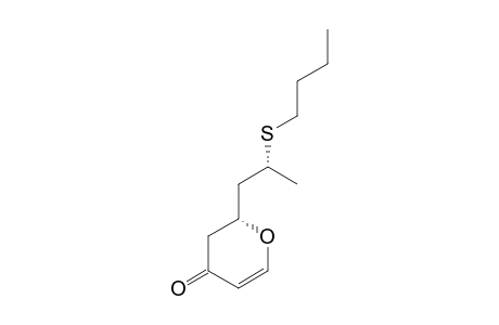 (2S*,2''R*)-2-[2-(BUTYLTHIO)-1-METHYLETHYL]-2,3-DIHYDRO-4H-PYRAN-4-ONE