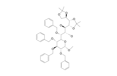 METHYL-2,3,4,6-TETRA-O-BENZYL-9,10:11,12-DI-O-ISOPROPYLIDENE-D-ERYTHRO-L-MANNO-ALPHA-D-ERYTHRO-L-IDO-ALPHA-D-GLUCO-DODECA-1,5-PYRANOSIDE