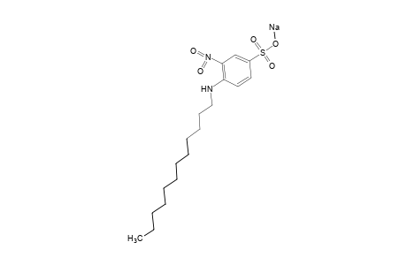 N-dodecyl-3-nitrosulfanilic acid, sodium salt