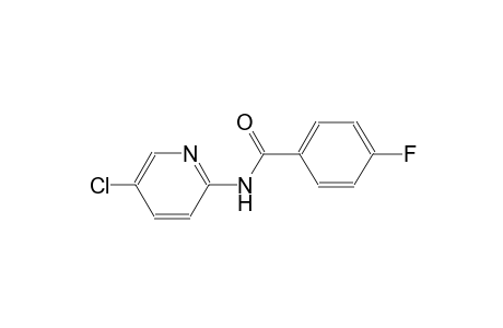 N-(5-Chloro-2-pyridinyl)-4-fluorobenzamide