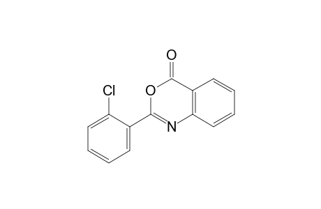 2-(o-chlorophenyl)-4H-3,1-benzoxazin-4-one