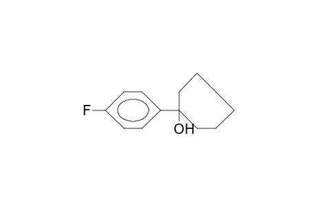 1-(p-fluorophenyl)cycloheptanol