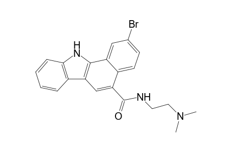 2-Bromo-N-(2-(dimethylamino)ethyl)-11H-benzo[a]carbazole-5-carboxamide