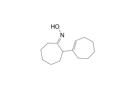 Cycloheptanone, 2-(1-cyclohepten-1-yl)-, oxime