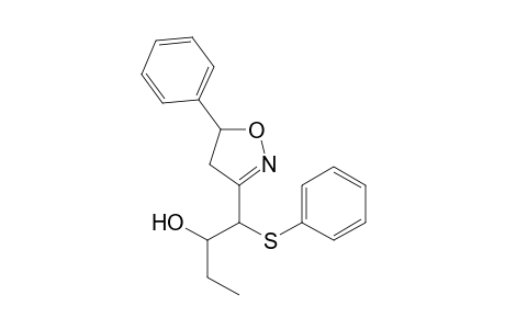 3-(1-phenylthio-2-hydroxy-butyl)-5-phenyl4,5-dihydroisoxazole