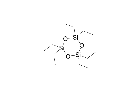 Cyclotrisiloxane, hexaethyl-